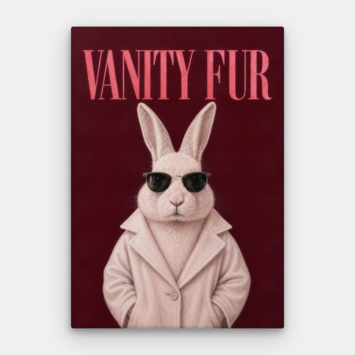Vanity Fur Canvas — Canvas Vertical #01