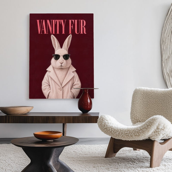 Vanity Fur Canvas — Canvas Vertical #02