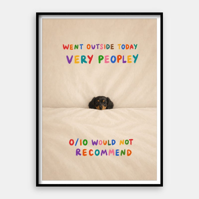 Very Peopley — Art Print Vertical #01