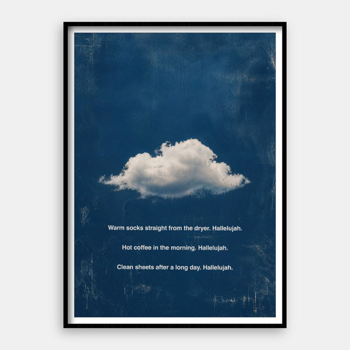 Warm Socks Hallelujah — Art Print Vertical #01