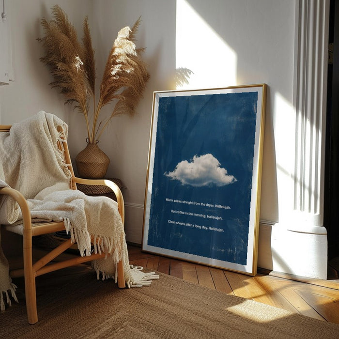 Warm Socks Hallelujah — Art Print Vertical #02