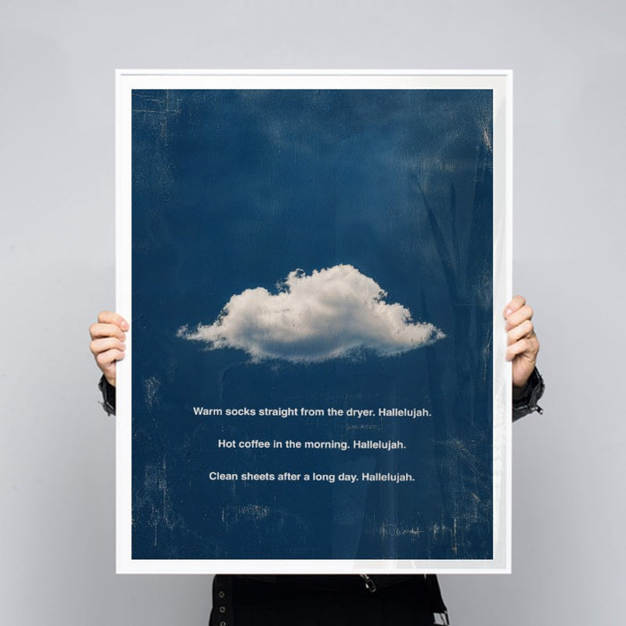 Warm Socks Hallelujah — Art Print Vertical #03