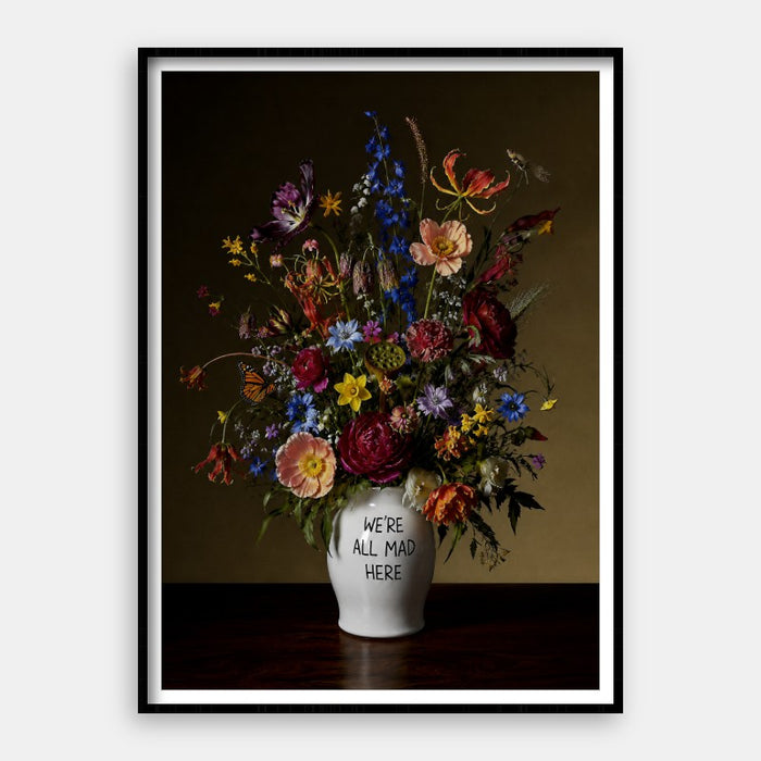 We Are All Mad Here — Art Print Vertical #01