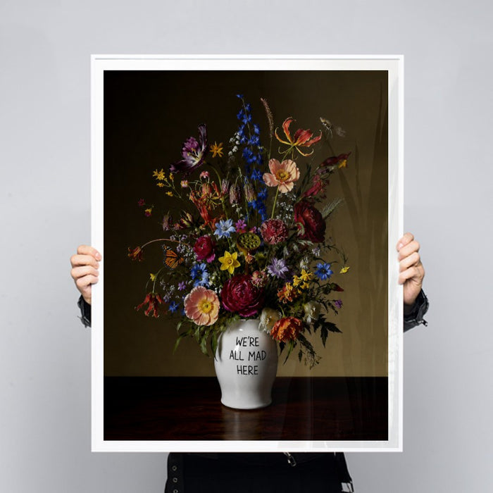 We Are All Mad Here — Art Print Vertical #03