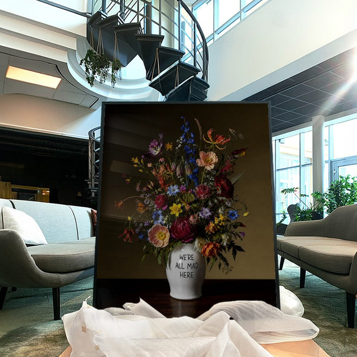 We Are All Mad Here — Art Print Vertical #04
