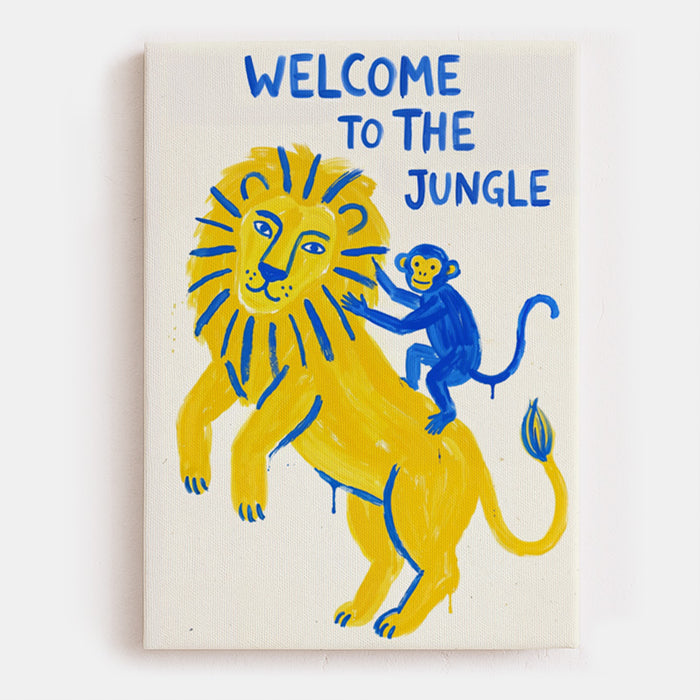 Welcome To The Jungle Canvas
