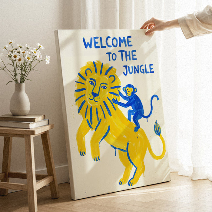 Welcome To The Jungle Canvas