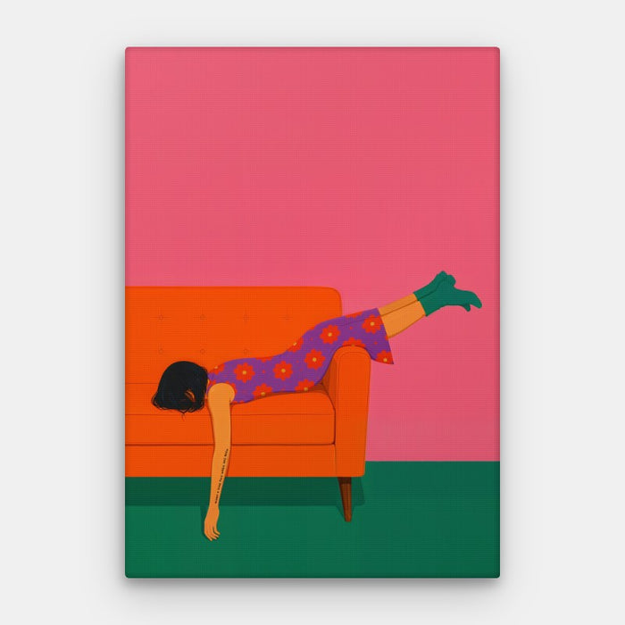 What A Year Canvas — Canvas Vertical #01
