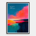 What If All It Works Out — Art Print Vertical #01