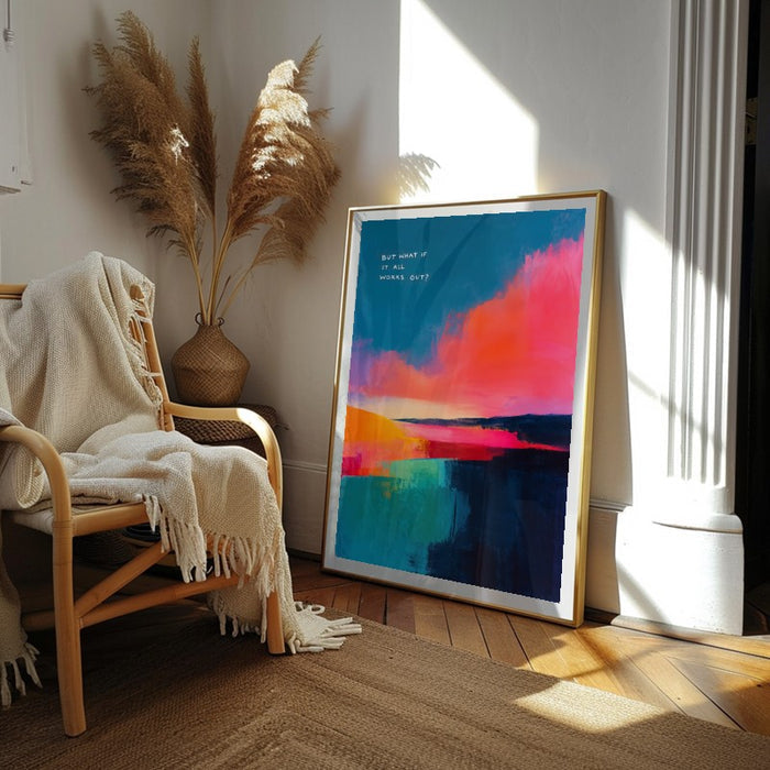 What If All It Works Out — Art Print Vertical #02