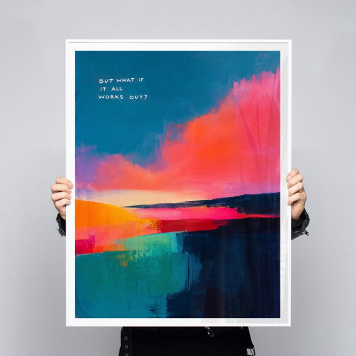 What If All It Works Out — Art Print Vertical #03