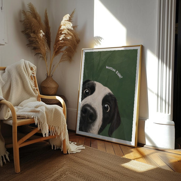 Whatcha Doin — Art Print Vertical #02
