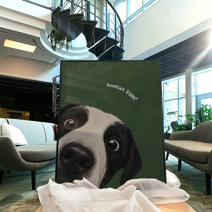 Whatcha Doin — Art Print Vertical #04