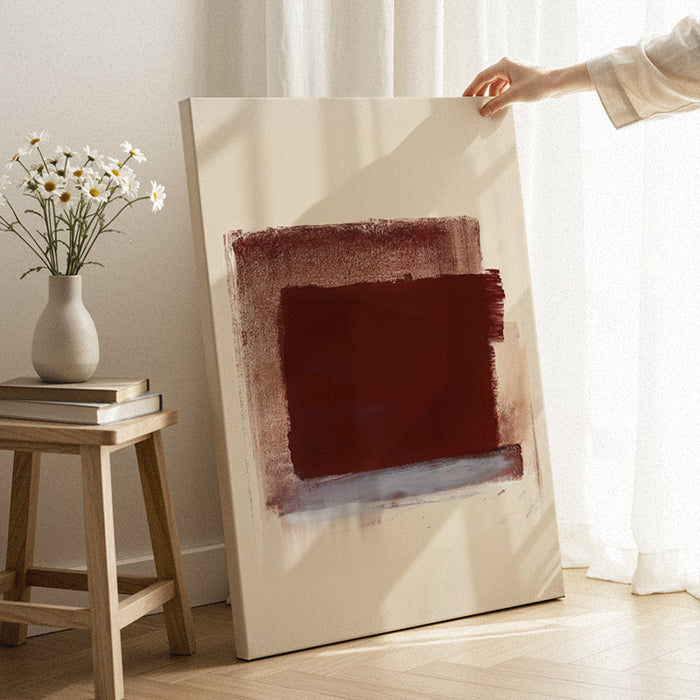 Where Red Settles Canvas