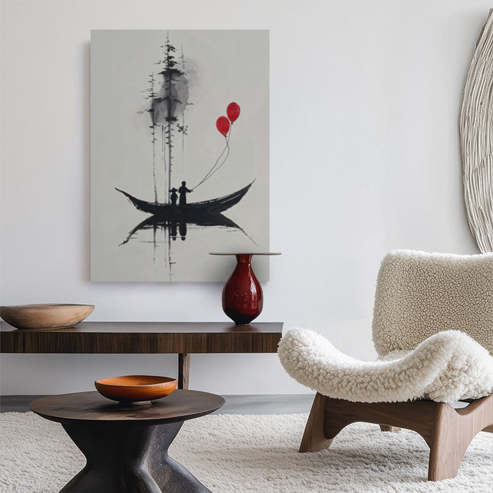 Where Silence Lifts Canvas