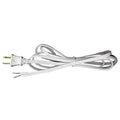 White Lamp Cord Sets, 12 Foot SPT1 - paxton hardware ltd