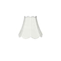 White Silk Lamp Shades,  8 inch - paxton hardware ltd