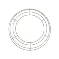 Wire Wreath Frame, Green, 12-Inch