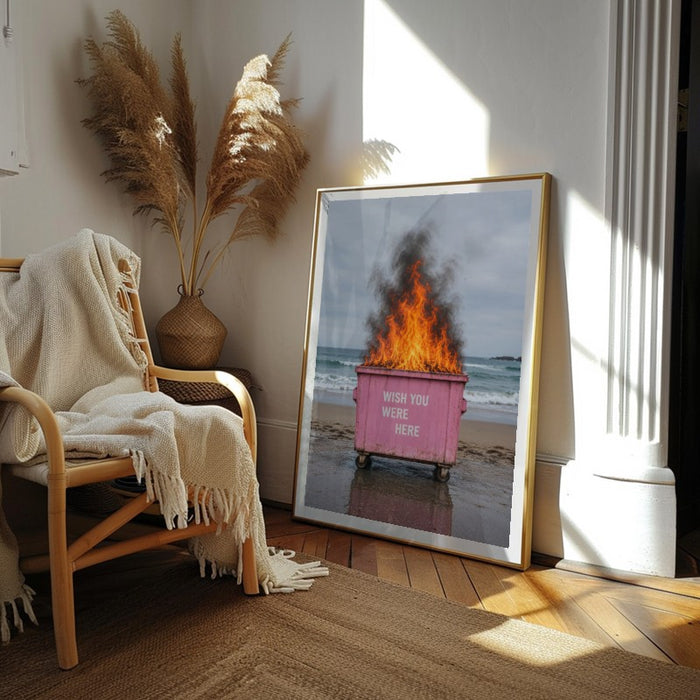 Wish You Were Here — Art Print Vertical #02