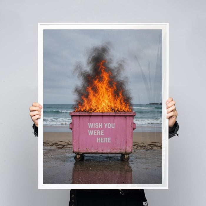 Wish You Were Here — Art Print Vertical #03