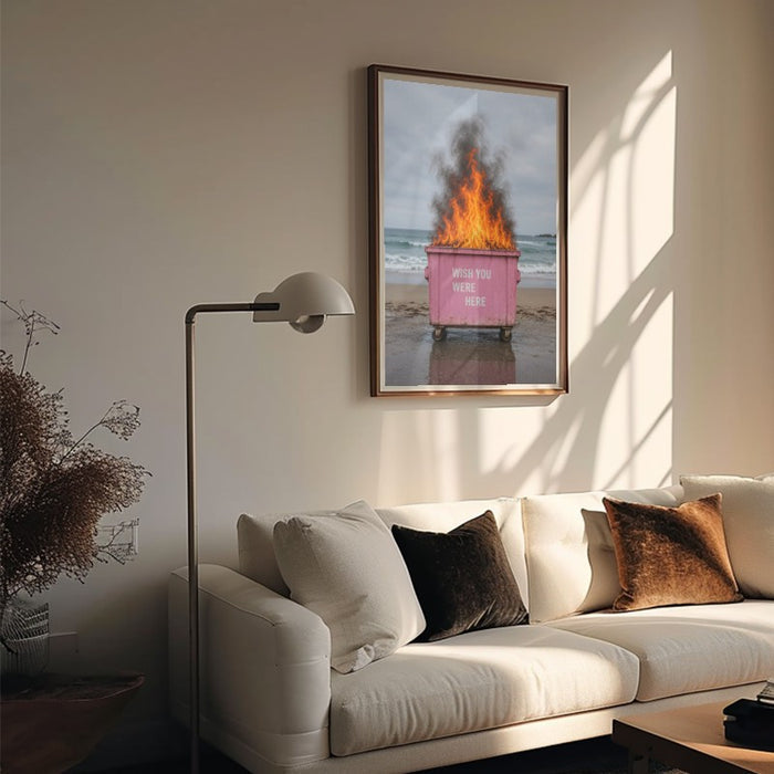 Wish You Were Here — Art Print Vertical #05