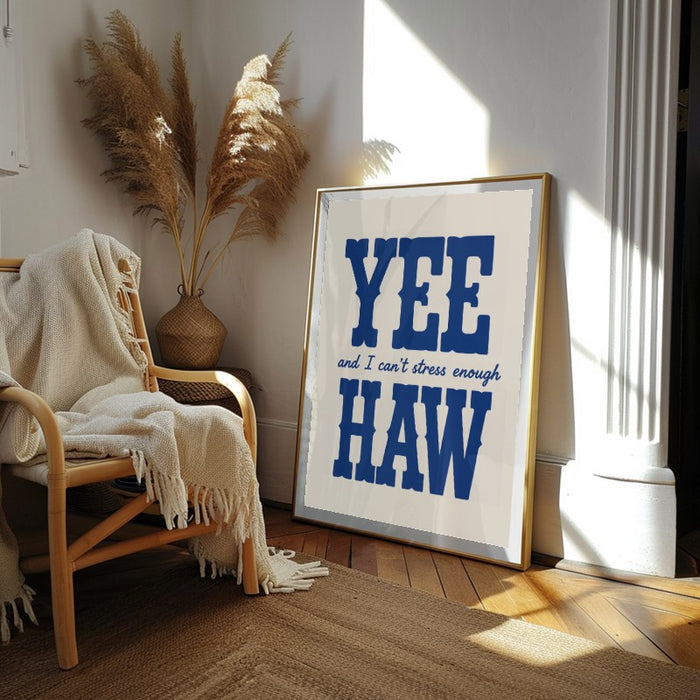 Yee Haw — Art Print Vertical #02