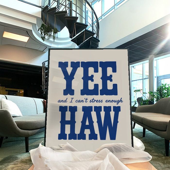 Yee Haw — Art Print Vertical #04