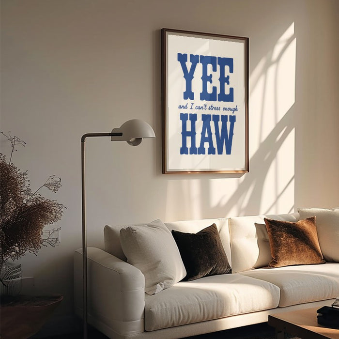 Yee Haw — Art Print Vertical #05