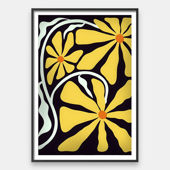 Yellow Glow Flower