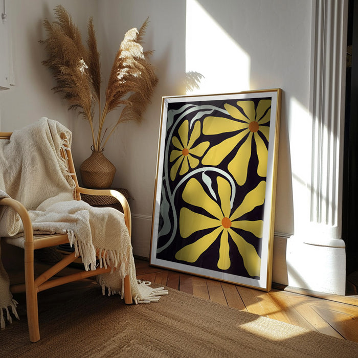 Yellow Glow Flower