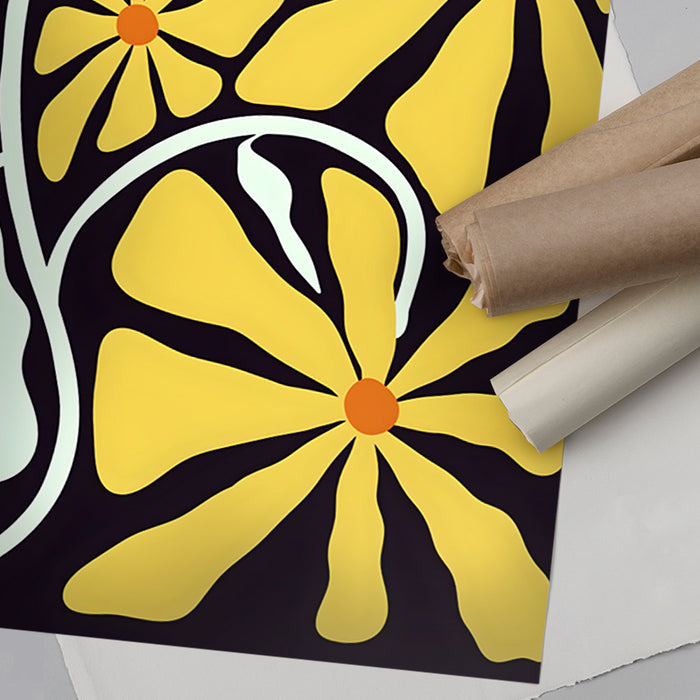 Yellow Glow Flower