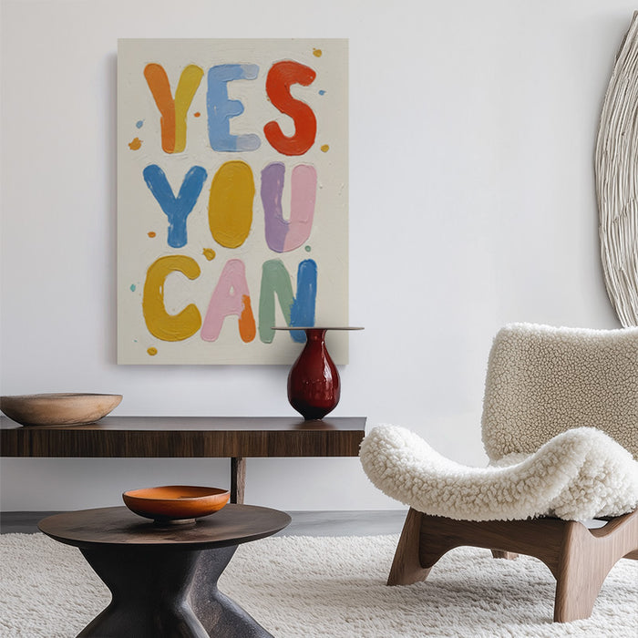 Yes You Can Canvas