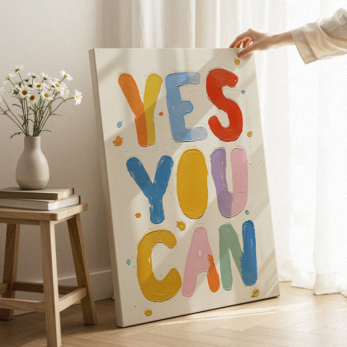 Yes You Can Canvas