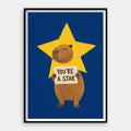You Are A Star — Art Print Vertical #01