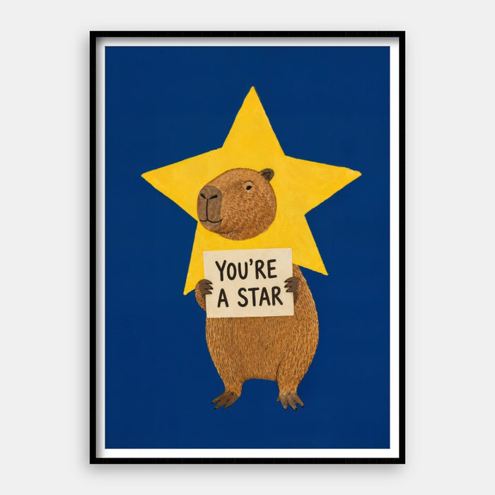 You Are A Star — Art Print Vertical #01