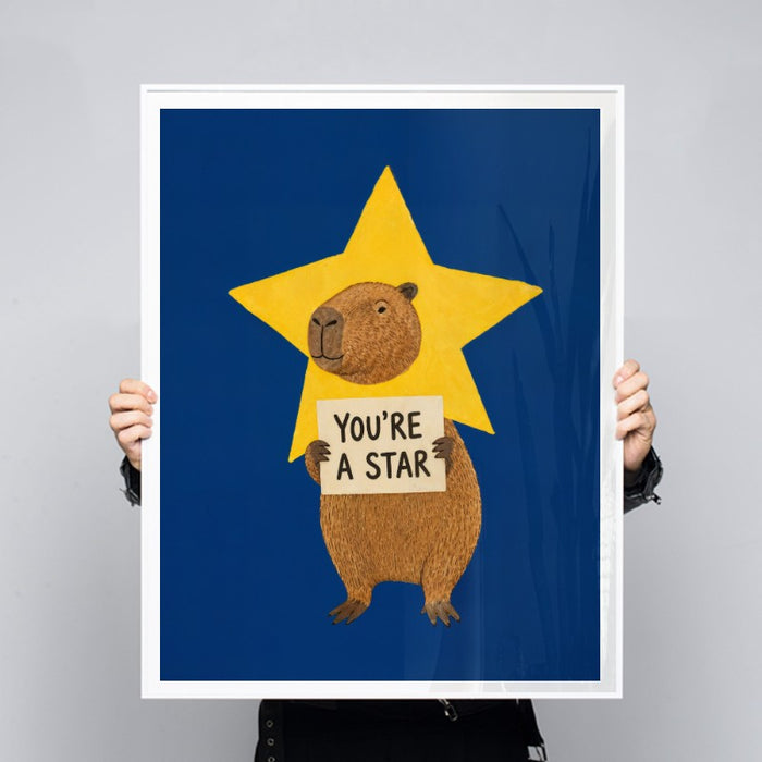 You Are A Star — Art Print Vertical #03