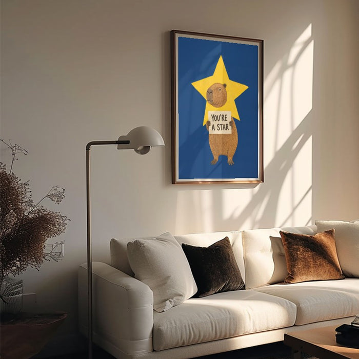 You Are A Star — Art Print Vertical #05
