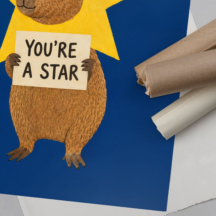 You Are A Star — Art Print Vertical #06