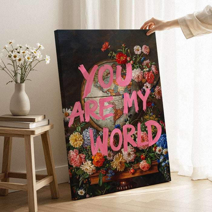 You Are My World 2 Canvas
