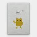 You Can Do Hard Things Canvas