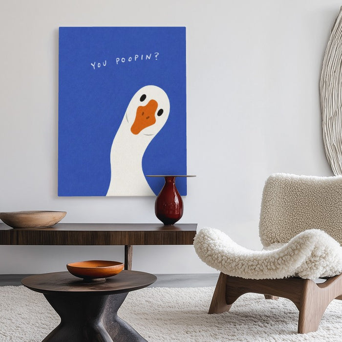 You Poopin? Canvas — Canvas Vertical #02