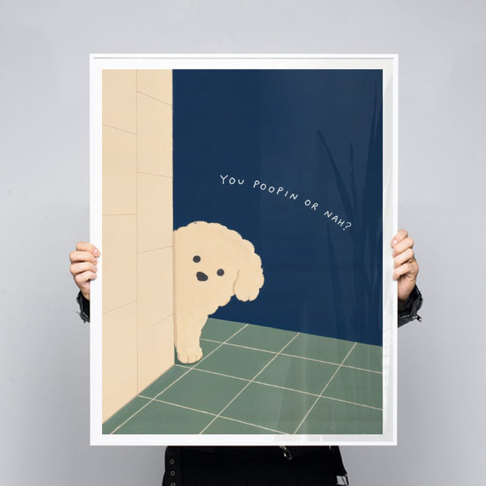 You Poopin Or Nah — Art Print Vertical #03