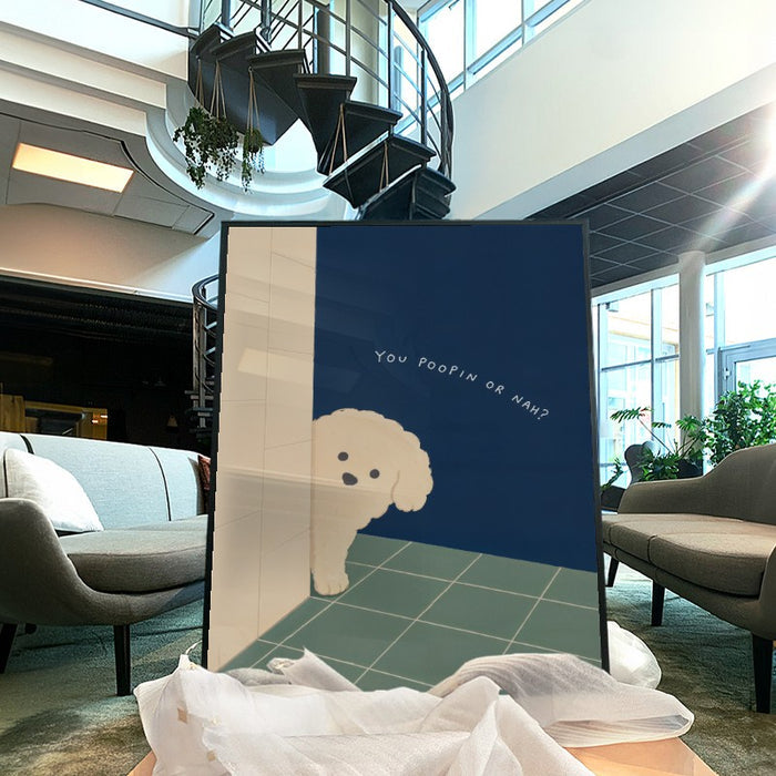 You Poopin Or Nah — Art Print Vertical #04