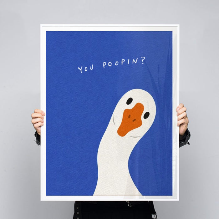 You Poopin? — Art Print Vertical #03