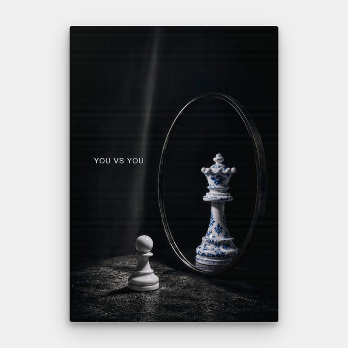 You Vs You Canvas — Canvas Vertical #01