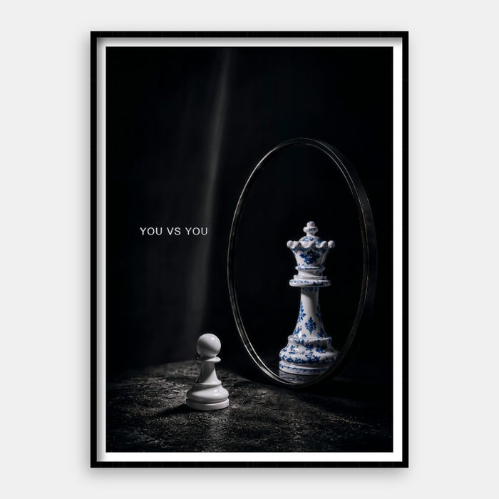 You Vs You — Art Print Vertical #01